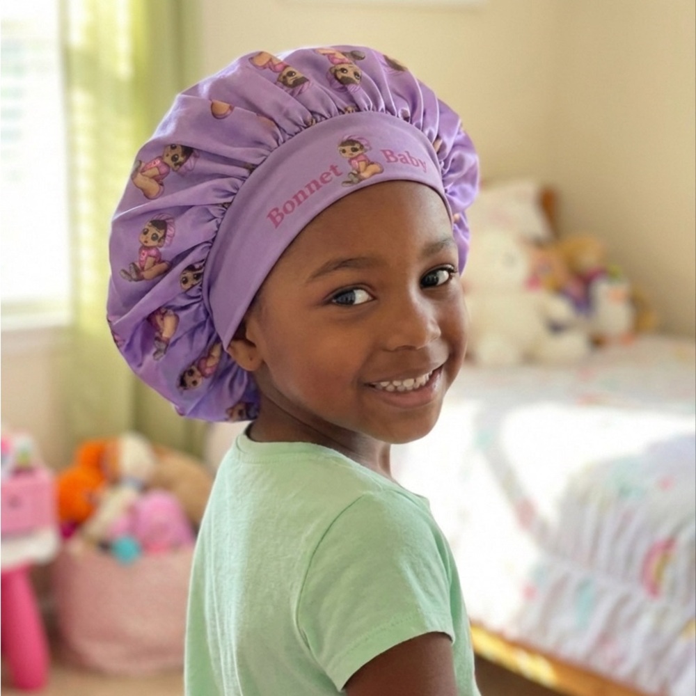 🐣 Bonnet Baby - Satin Hair Bonnet